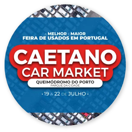 Cartaz do Caetano Car Market de Julho de 2018