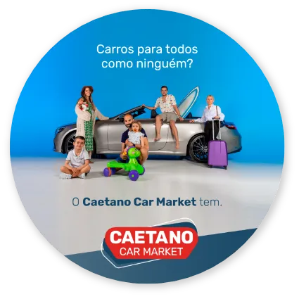 Cartaz do Caetano Car Market de Julho de 2022
