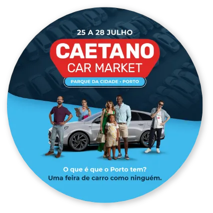 Cartaz do Caetano Car Market de Julho de 2024